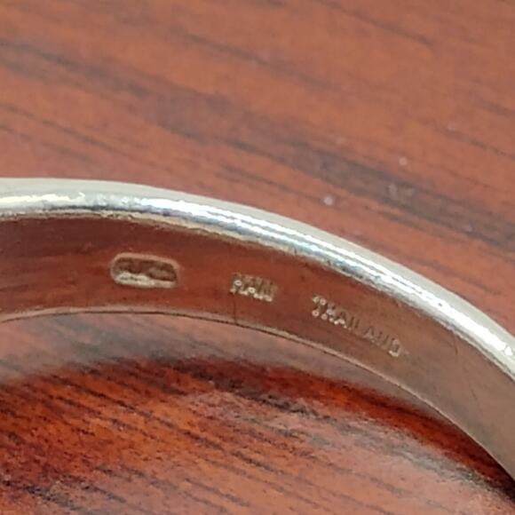 HAN Ram Horns Skull Ring in Sterling Silver size 11 - Picture 5 of 8